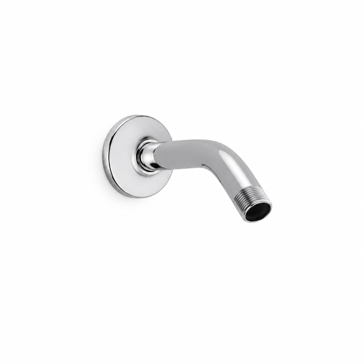 Shower Arm + Flange - Delta Faucet Universal Showering 6 in. Shower Arm and Flange