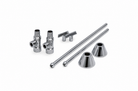 Sink Supply Lines (Pair) - PROFLO® Sink 5/8 in x 3/8 in. x 12 in. Supply Kit