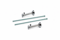 Sink Supply Lines (Pair) - PROFLO® Sink 1/2 in x 3/8 in. Supply Kit
