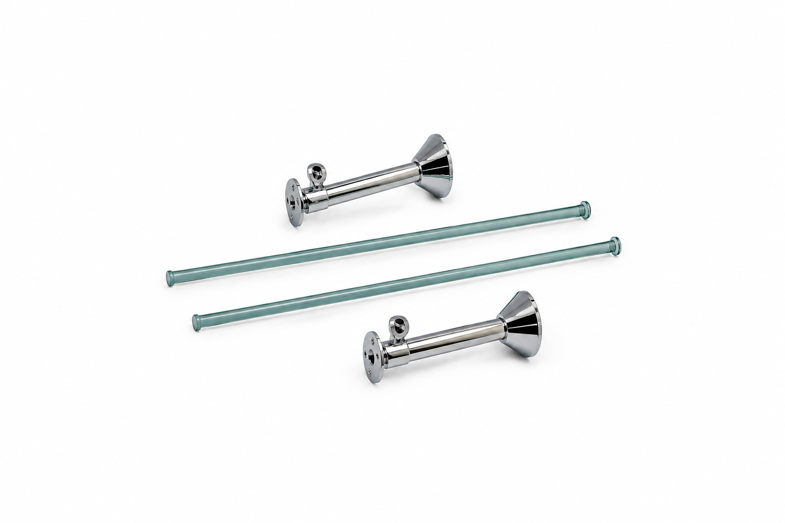 Sink Supply Lines (Pair) - PROFLO® Sink 1/2 in x 3/8 in. Supply Kit