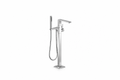 Dornbracht USA Lulu Single Handle Lever Floor Mount Filler in Polished Chrome