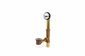 Gerber Plumbing Classics 16 in. Brass Trip Lever Drain in Polished Chrome