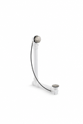 KOHLER ClearFlo 21 in. Metal Cable Drain in Vibrant Brushed Nickel