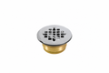 Oatey 140 Series 2 in. Threaded Bronze/Brass Shower Drain in Stainless Steel