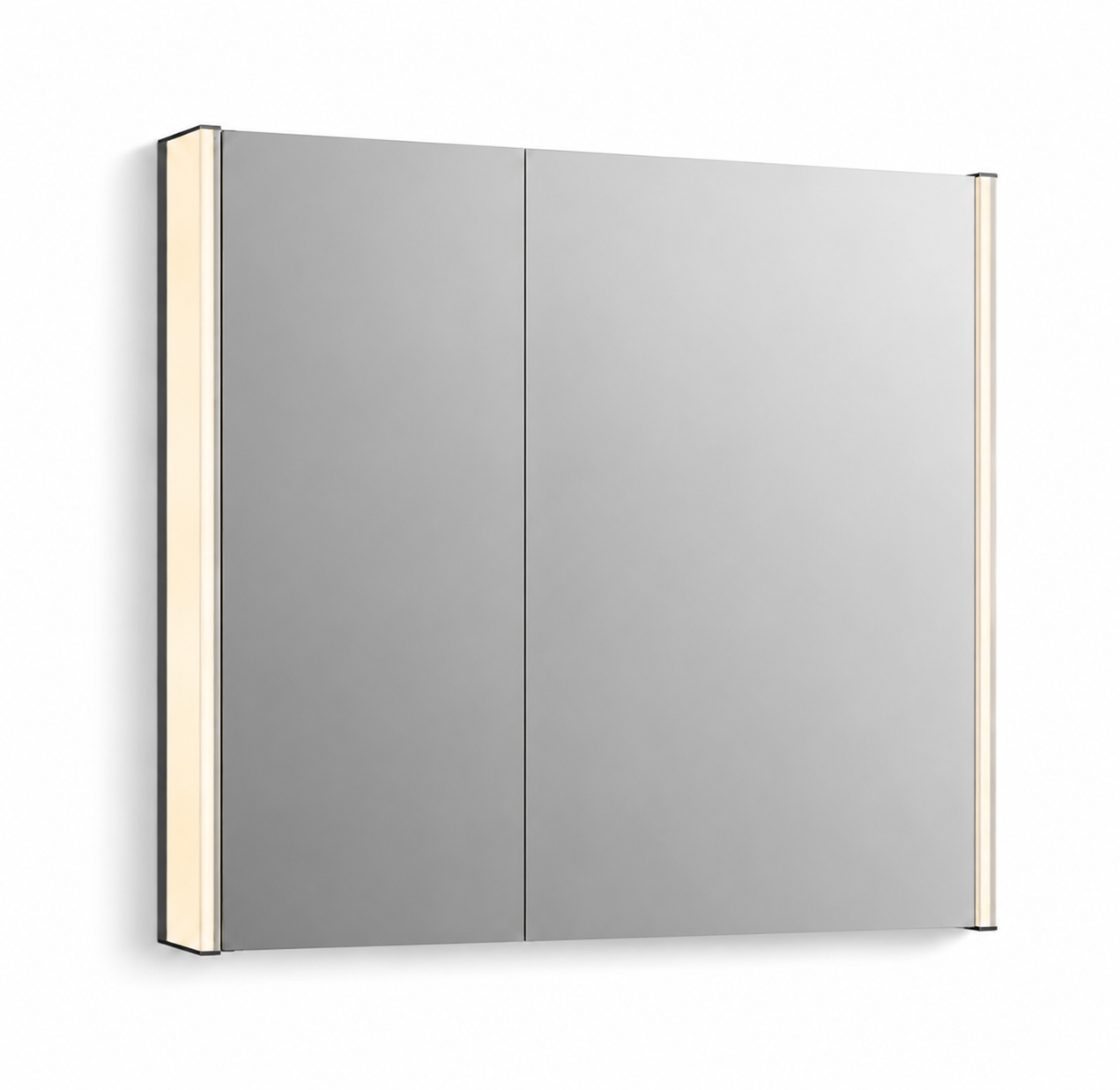 Storage / Cabinet - KOHLER CO - 31-13/16 x 24 in. Surface Mount Medicine Cabinet in Dark Anodized Aluminum