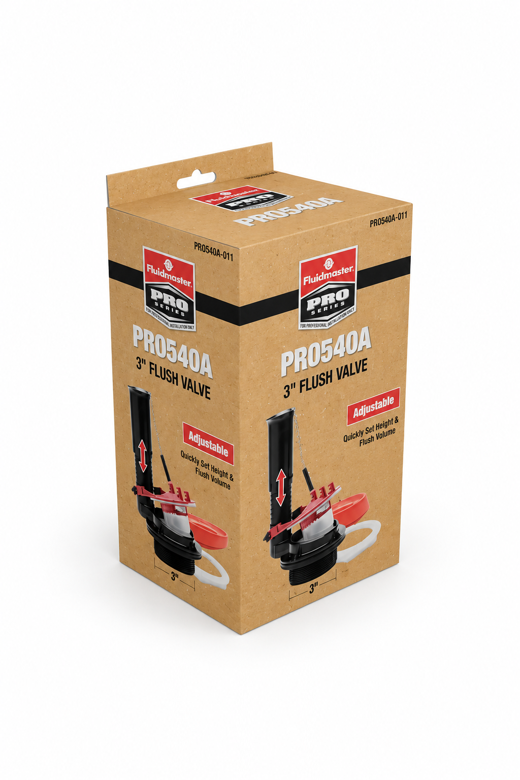 Fill Valve / Flush Valve - FLUIDMASTER INC - Adjustable 3 in. Flush Valve