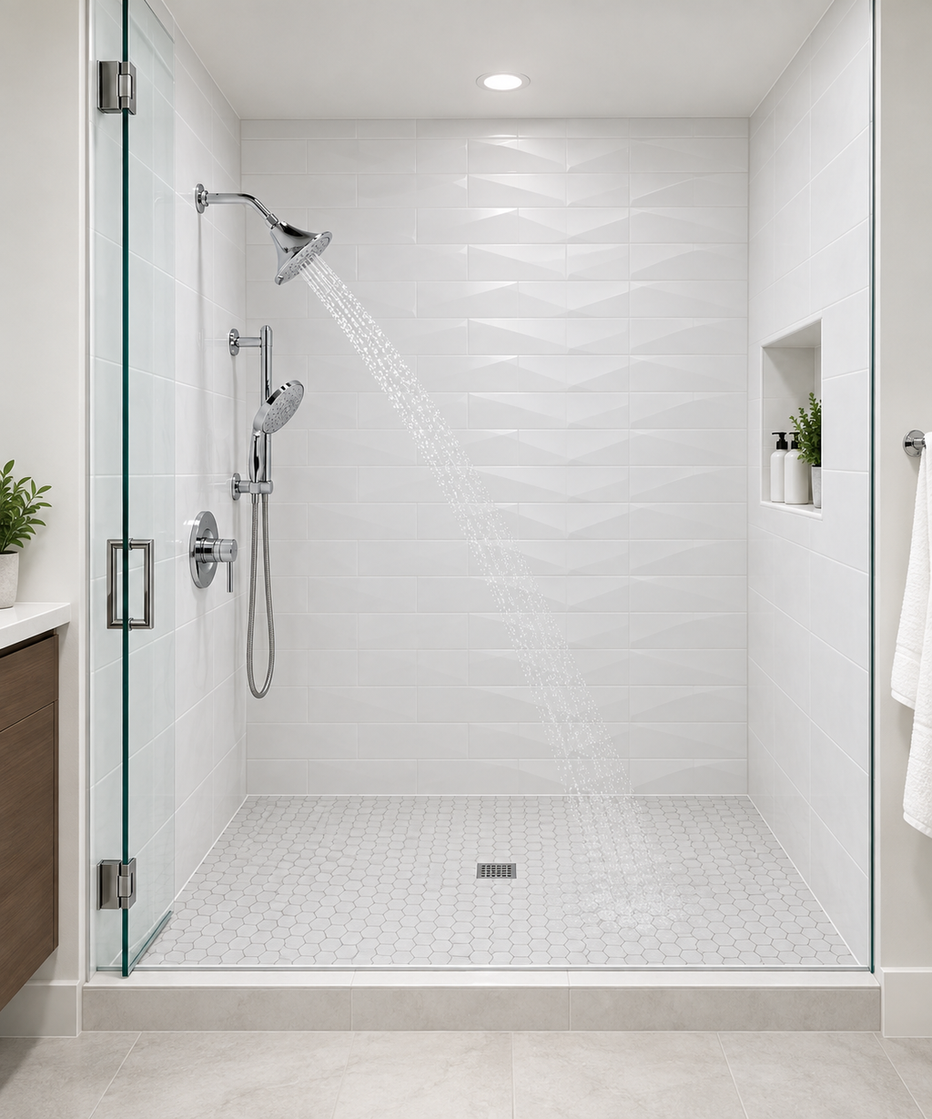 Shower Head - KOHLER CO - Multi Function Showerhead in Polished Chrome