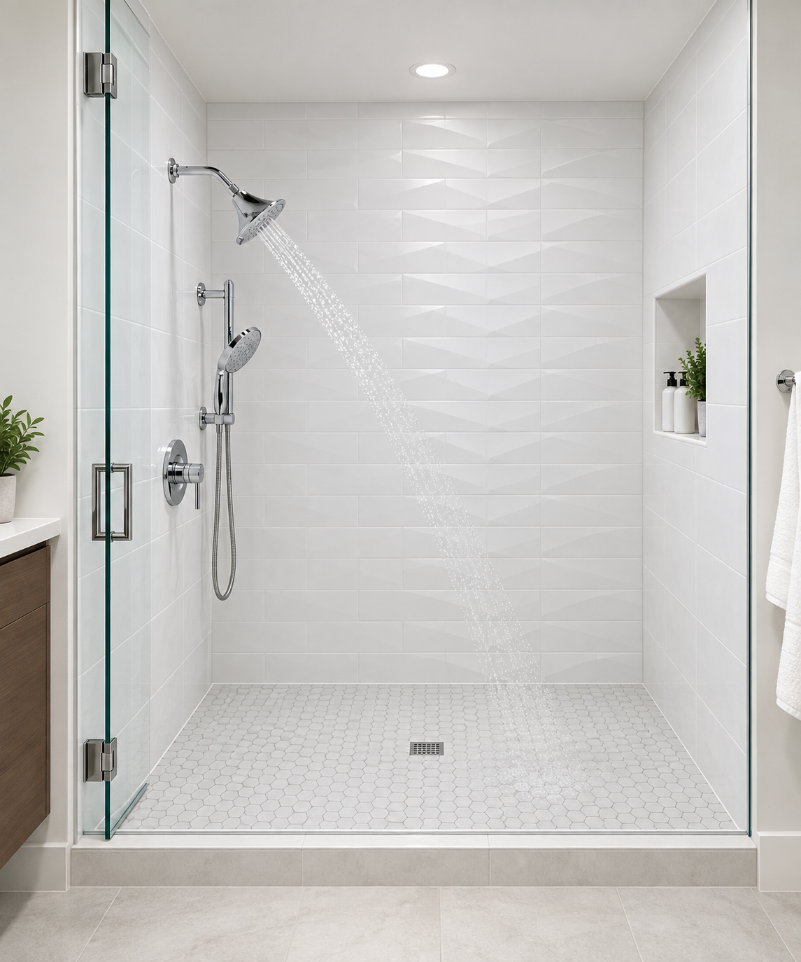 Shower Head - KOHLER CO - Multi Function Showerhead in Polished Chrome