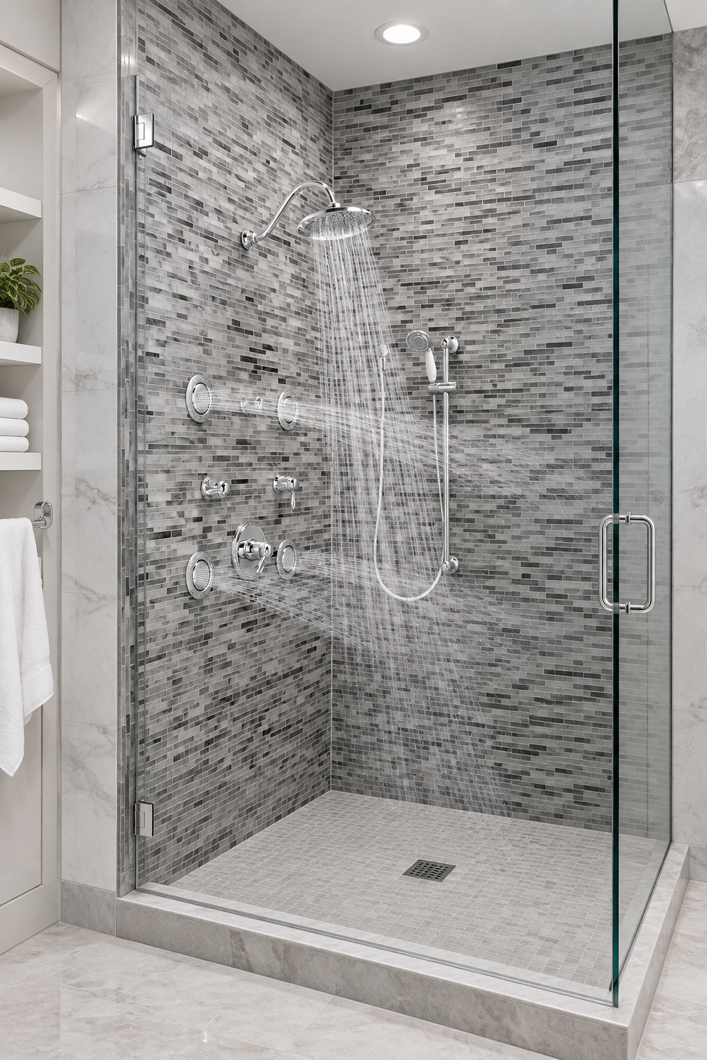 Tub Spout - MOEN INC - Single Handle Volume Control Valve Trim in Chrome