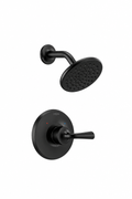 Delta Faucet Kayra One Handle Single Function Shower Faucet in Matte Black (Trim Only)