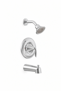 Moen Eva One Handle Single Function Bathtub & Shower Faucet in Chrome (Trim Only)