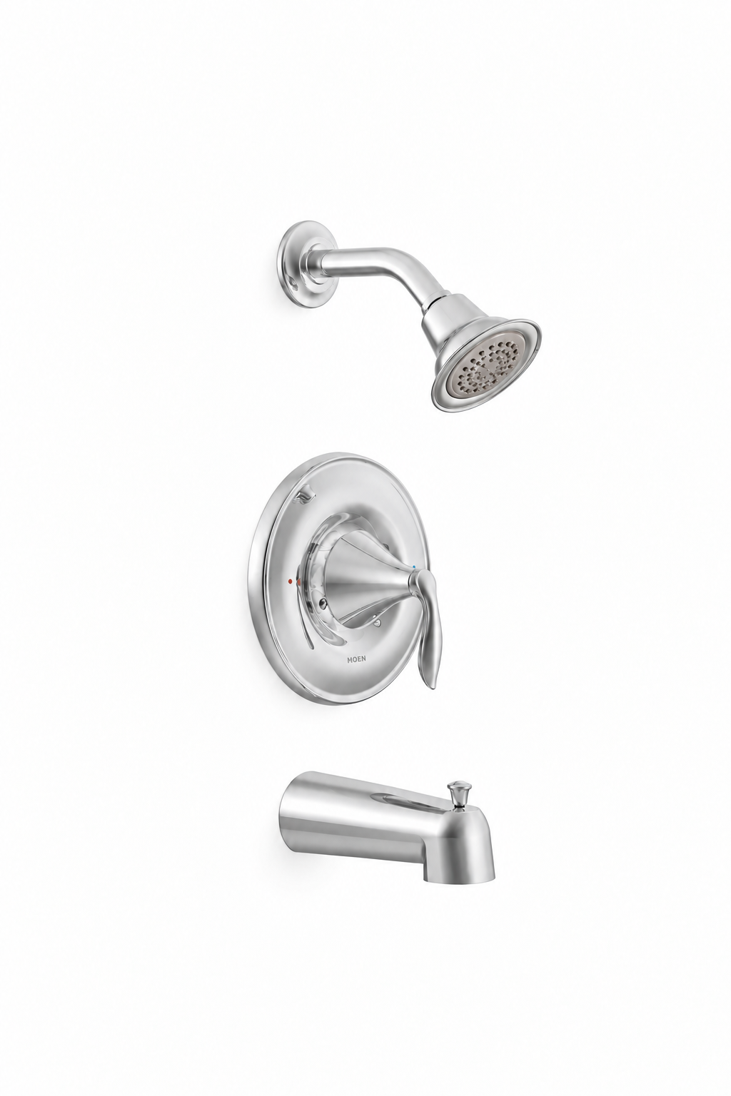 Moen Eva One Handle Single Function Bathtub & Shower Faucet in Chrome (Trim Only)