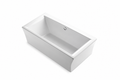 KOHLER Stargaze 72 x 36 in. Freestanding Bathtub with Center Drain in White