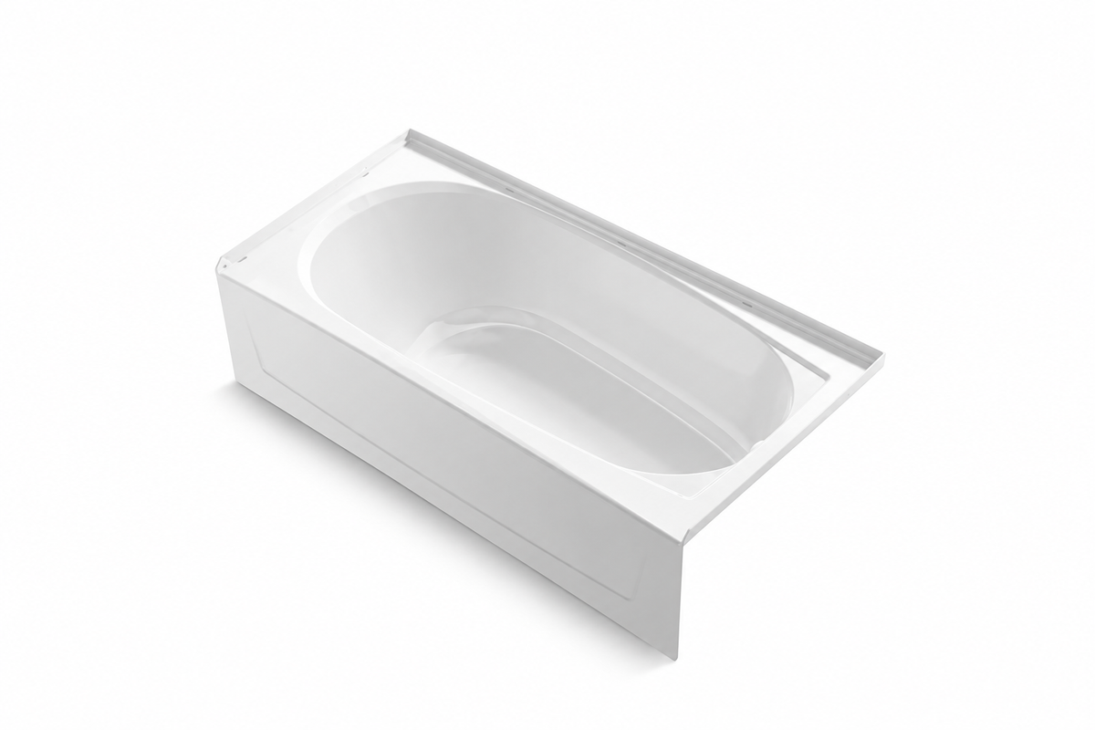 Sterling Performa 60 x 29 in. Alcove Bathtub with Right Drain