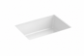 KOHLER Verticyl 17-1/8 in. Undermount Rectangular Vitreous China Bathroom Sink in White
