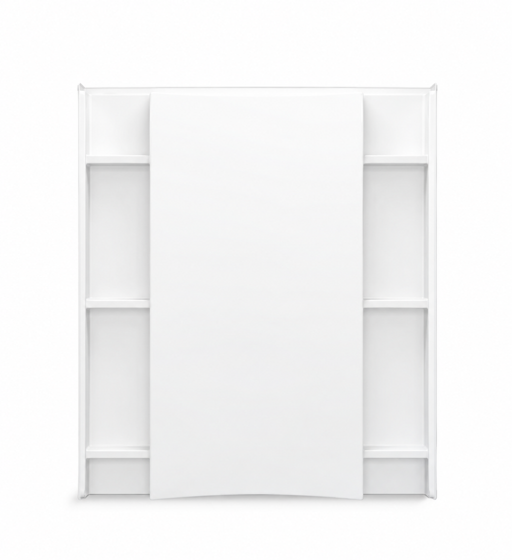 Sterling Accord 60 x 77 in. Shower Back Wall in White