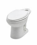 Gerber Plumbing Maxwell SE HET Elongated Floor Mount Toilet Bowl in White
