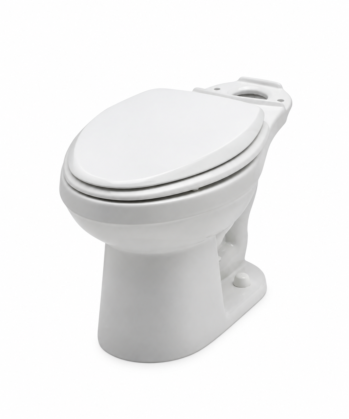 Gerber Plumbing Maxwell SE HET Elongated Floor Mount Toilet Bowl in White
