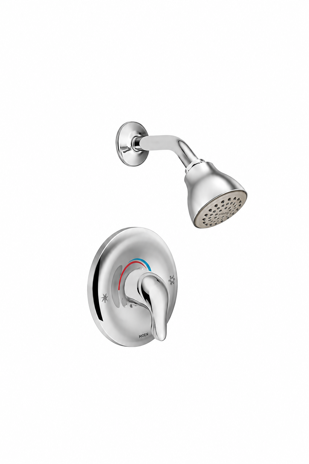 Moen Chateau One Handle Single Function Shower Faucet in Chrome (Trim Only)