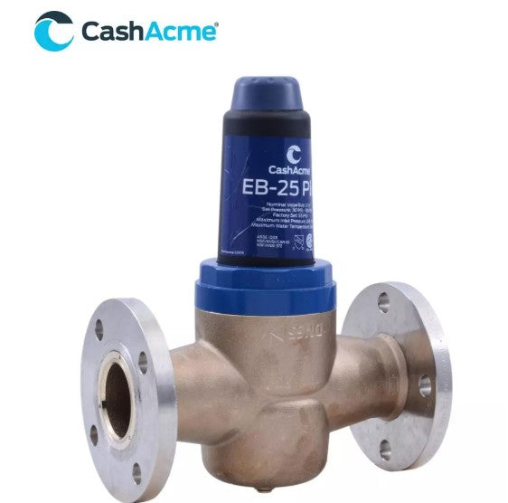 Pressure Control Valve - CASH ACME DIV RELIANCE WORLDW - 2-1/2 in. 300 psi Bronze Flanged Pressure Regulating Valve
