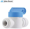 Angle Stop Valve - JOHN GUEST USA - polypropylene shut-off valve 3/8