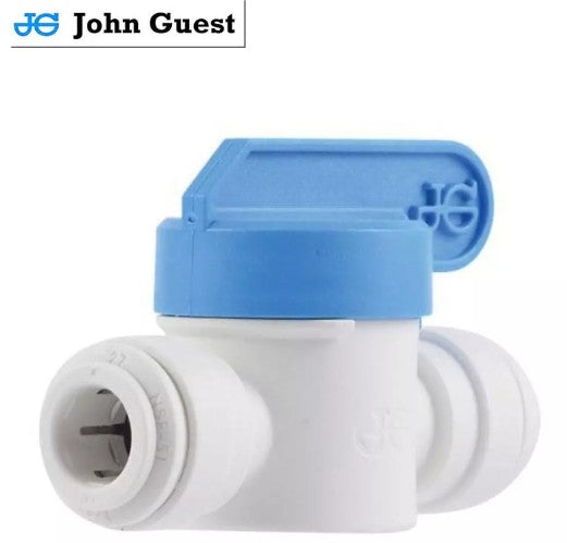 Angle Stop Valve - JOHN GUEST USA - polypropylene shut-off valve 3/8