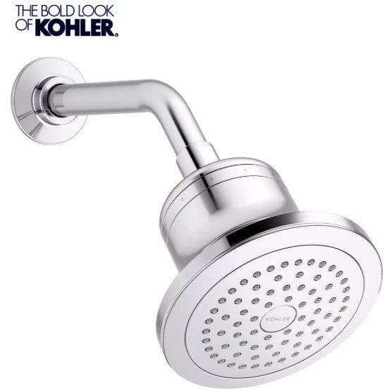 Shower Head - KOHLER CO - Single Function Showerhead in Polished Chrome