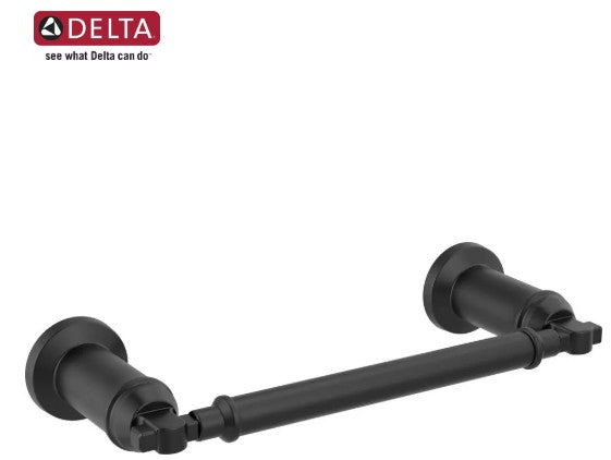 Bath Accessory - DELTA FAUCET CO - 8 in. Towel Bar in Matte Black