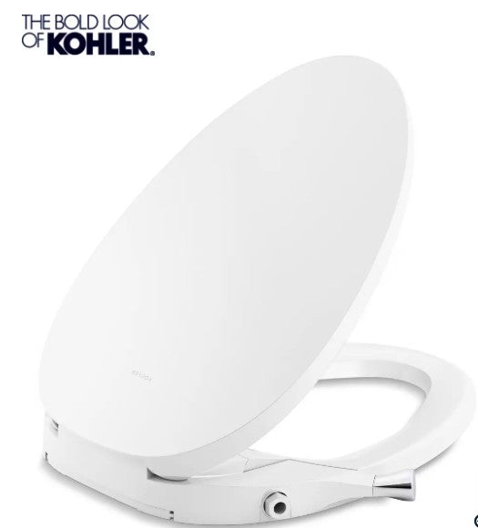 Toilet Seat - KOHLER CO - Elongated Closed Front Bidet in White