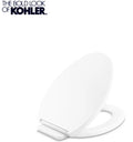 Toilet Seat - KOHLER CO - Elongated Quiet Close Toilet Seat in White