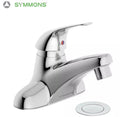 Bathroom Faucet - SYMMONS INDUSTRIES INC - Single Handle Centerset Bathroom Sink Faucet in Polished Chrome