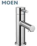 Bathroom Faucet - MOEN INC - Single Handle Monoblock Bathroom Sink Faucet