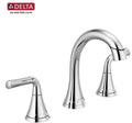 Bathroom Faucet - DELTA FAUCET CO - Two Handle Widespread Bathroom Sink Faucet in Chrome