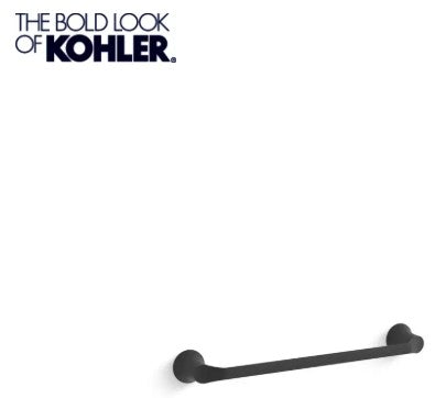 Bath Accessory - KOHLER CO - 18 in. Towel Bar in Matte Black