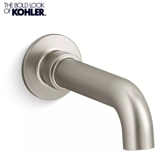 Faucet Repair Part - KOHLER CO - Wall Mount Tub Spout in Vibrant Brushed Nickel