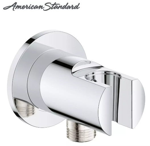 Faucet Repair Part - AS AMERICA INC - 1/2 in MPT Shower Elbow with Hand Shower Holder in Starlight™ Chrome