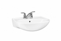 Sterling Sacramento 21-1/4 in. Wall Mount or Pedestal Oval Vitreous China Bathroom Sink in White