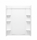 Sterling Medley 60 in. Shower Back Wall