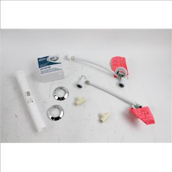 Toilet Supply Line - ACCOR TECHNOLOGY INCORPORATED - Toilet 1/2 in x 7/8 in. x 15 in. Supply Kit in White