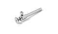 Angle Stop Valve - MCGUIRE MANUFACTURING - 1/2 x 3/8 in. Sweat x OD Tube Wheel Angle Supply Stop Valve in Chrome Plated