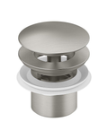 Drain Assembly - KOHLER CO - Metal Toe-Tap Drain in Vibrant® Brushed Nickel