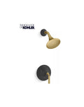 Shower Arm + Flange - KOHLER CO - One Handle Single Function Shower Faucet in Polished Chrome (Trim Only)