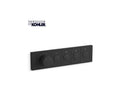 Shower Valve - KOHLER CO - Four-Outlet Recessed Mechanical Thermostatic Valve Control in Matte Black