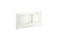 Toilet Repair Part - KOHLER CO - Wall Mount Stainless Steel Flush Actuator Plate in White
