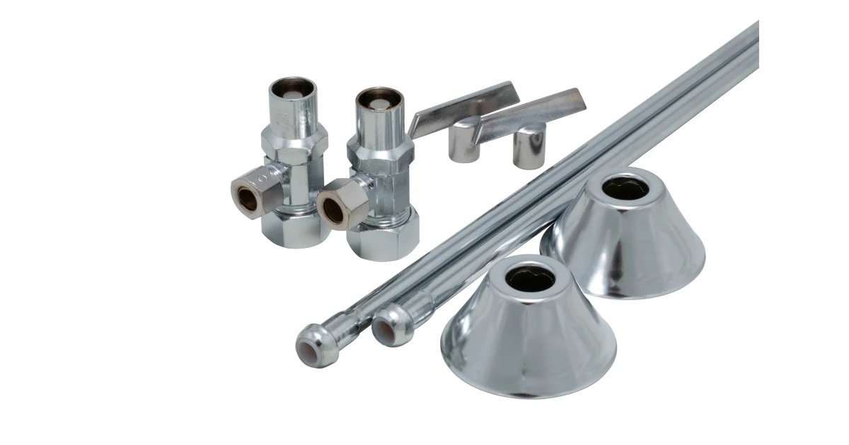 Toilet Supply Line - PROFLO® Toilet 5/8 in x 3/8 in. Supply Kit